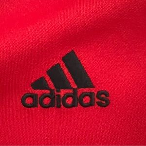 Adidas, Men, Jacket, XL, Red, Louisville logo jacket